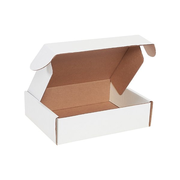 Bsc Preferred 11 1/8 x 8-3/4 x 3'' White Deluxe Literature Mailers, 50PK BUY00014500 - main